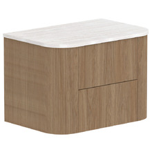 Thirroul 750mm Wall Hung Single Vanity with Solid Surface Countertop